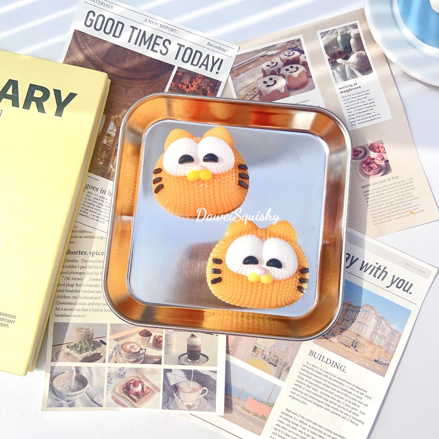 CUTE GARFIELD TABA SQUISHY