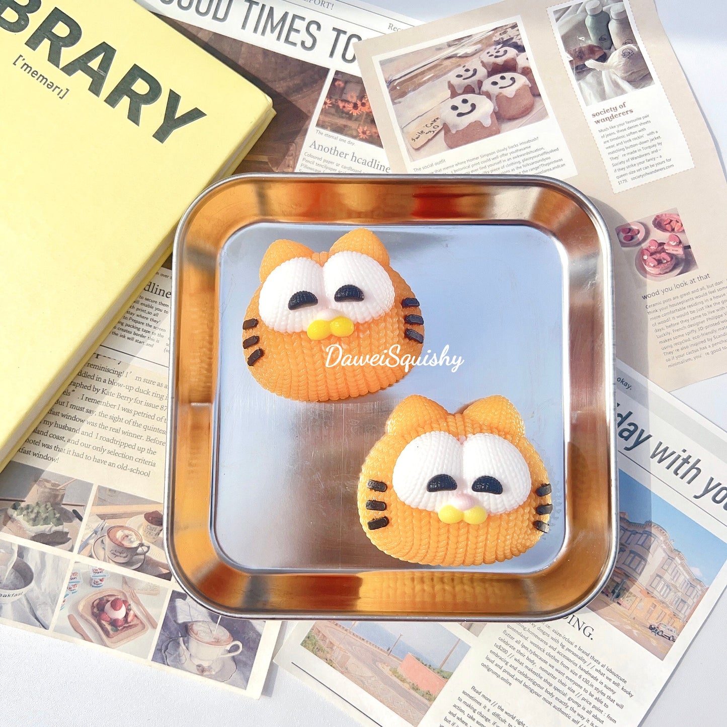 CUTE GARFIELD TABA SQUISHY