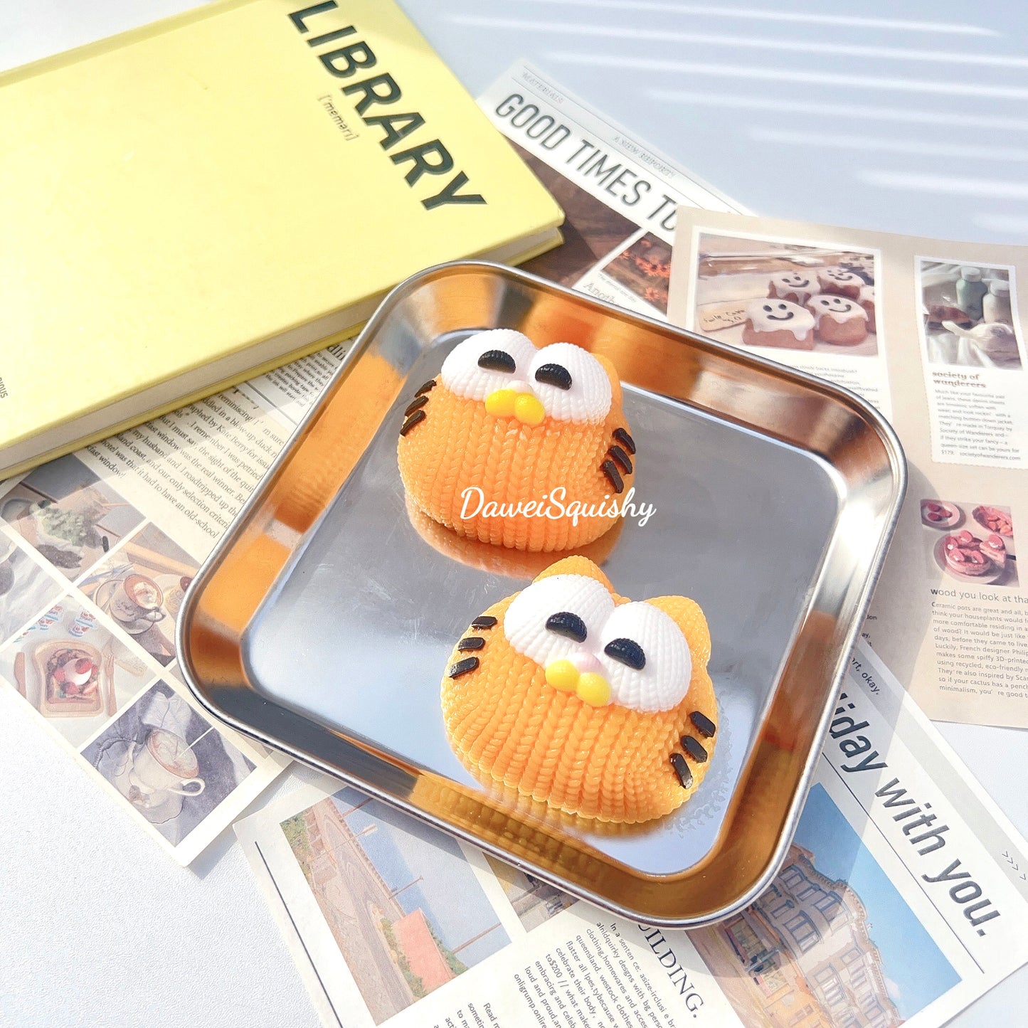 CUTE GARFIELD TABA SQUISHY