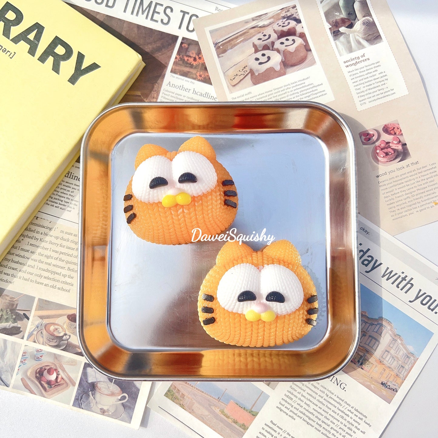 CUTE GARFIELD TABA SQUISHY