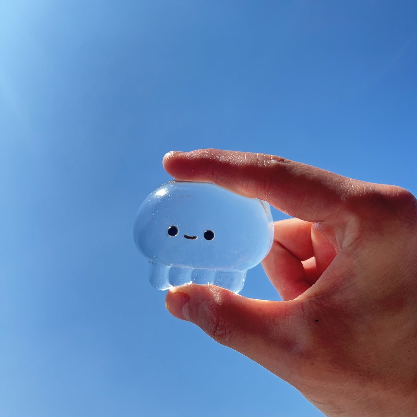 CLEAR JELLYFISH TABA SQUISHY TOY