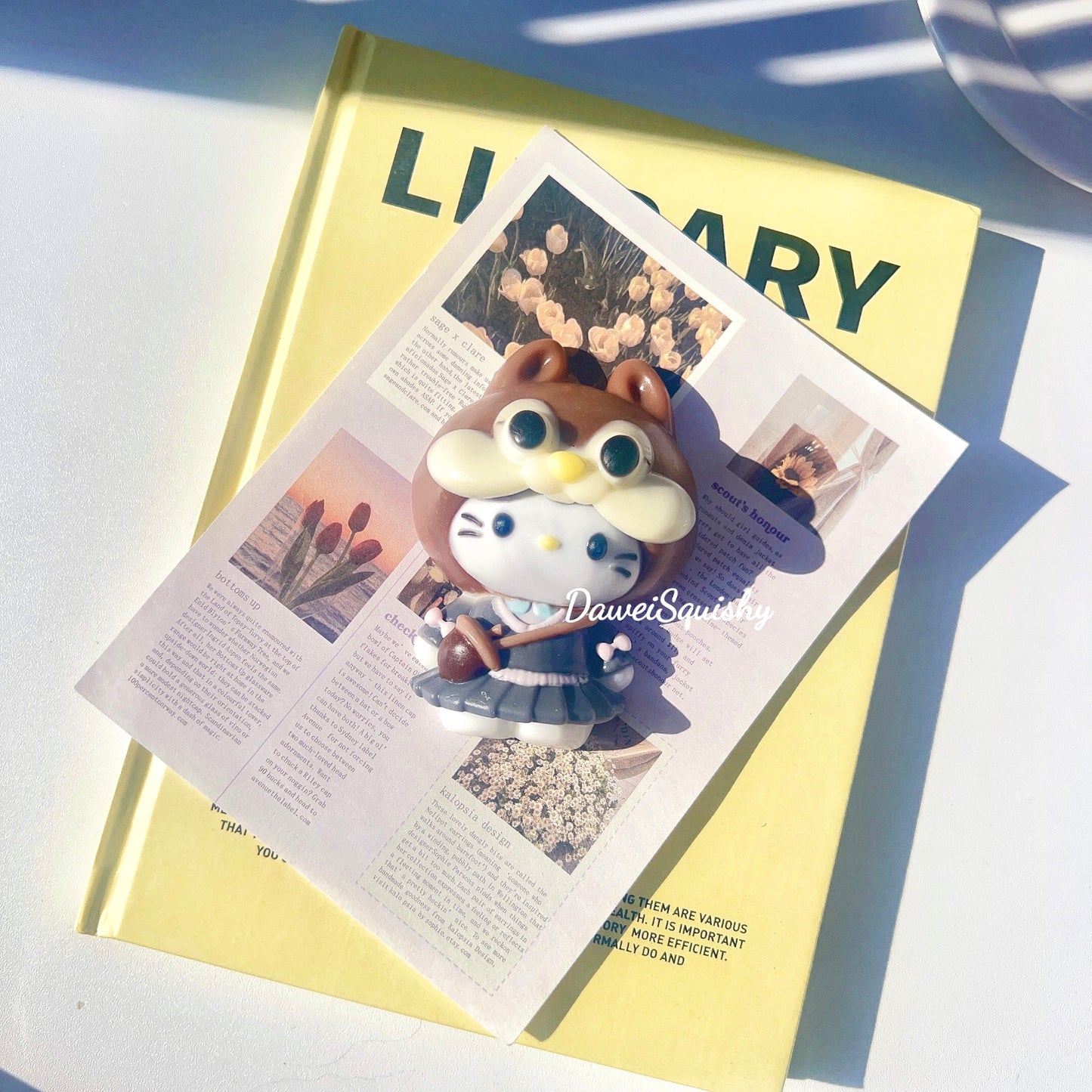 HK SQUIRREL TABA SQUISHY TOY