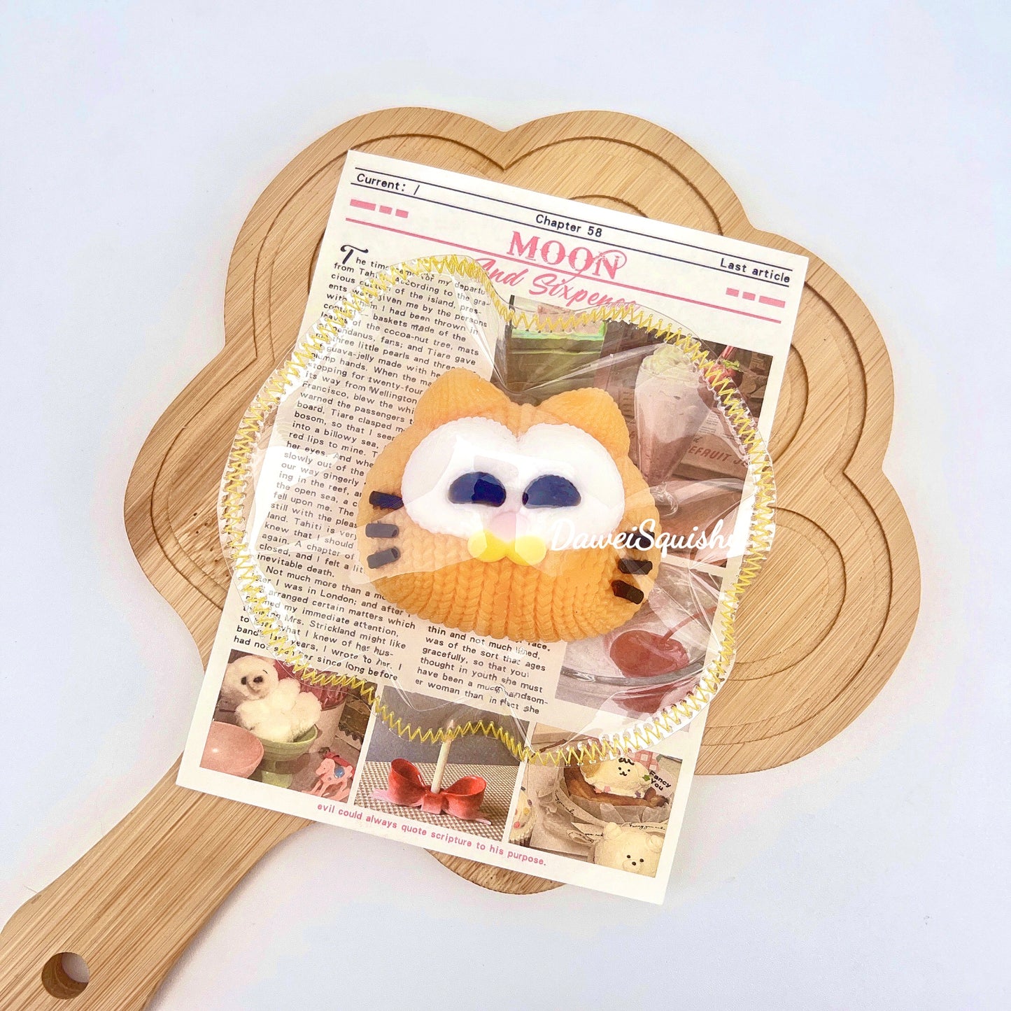 CUTE GARFIELD TABA SQUISHY