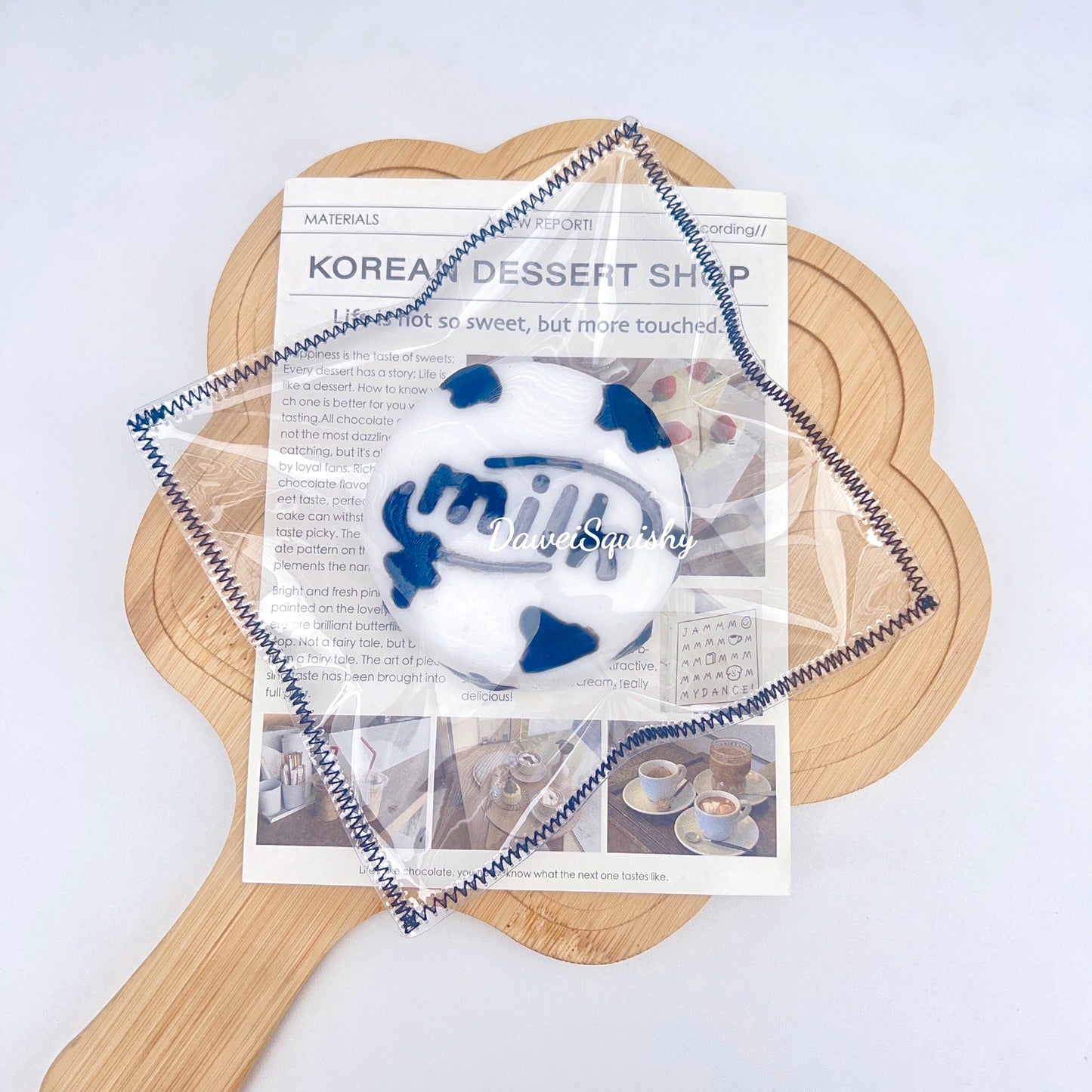 MILK TABLET TABA SQUISHY TOY