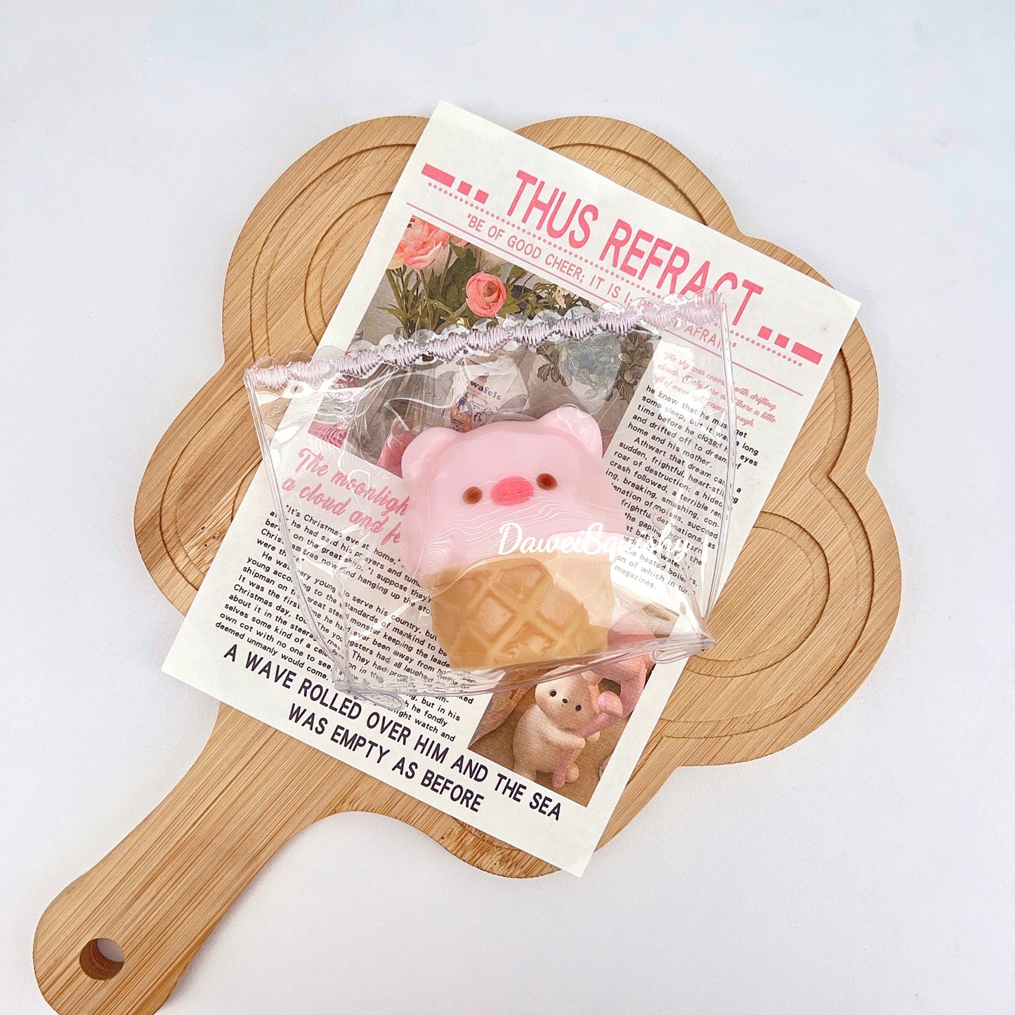 PIGGY ICE CREAM TABA SQUISHY