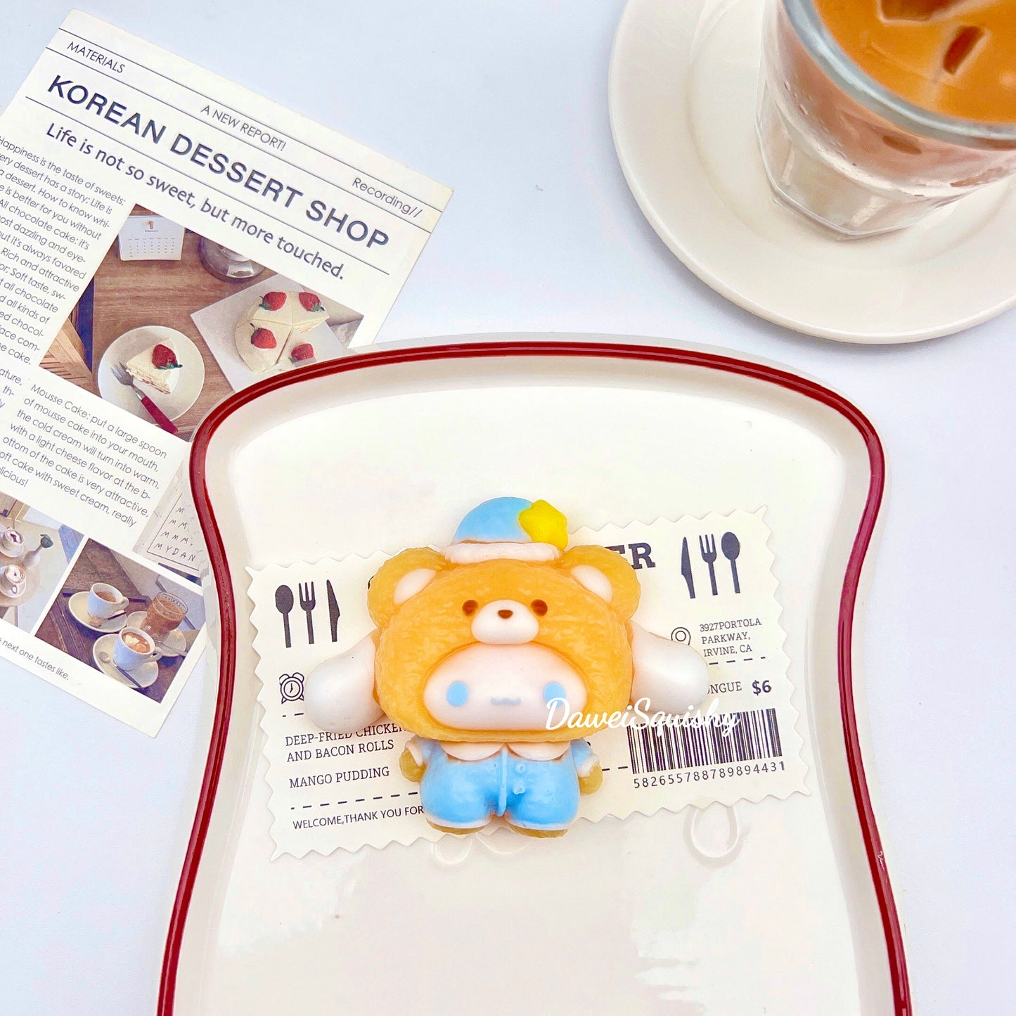 CINNAMONROLL TABA SQUISHY TOY