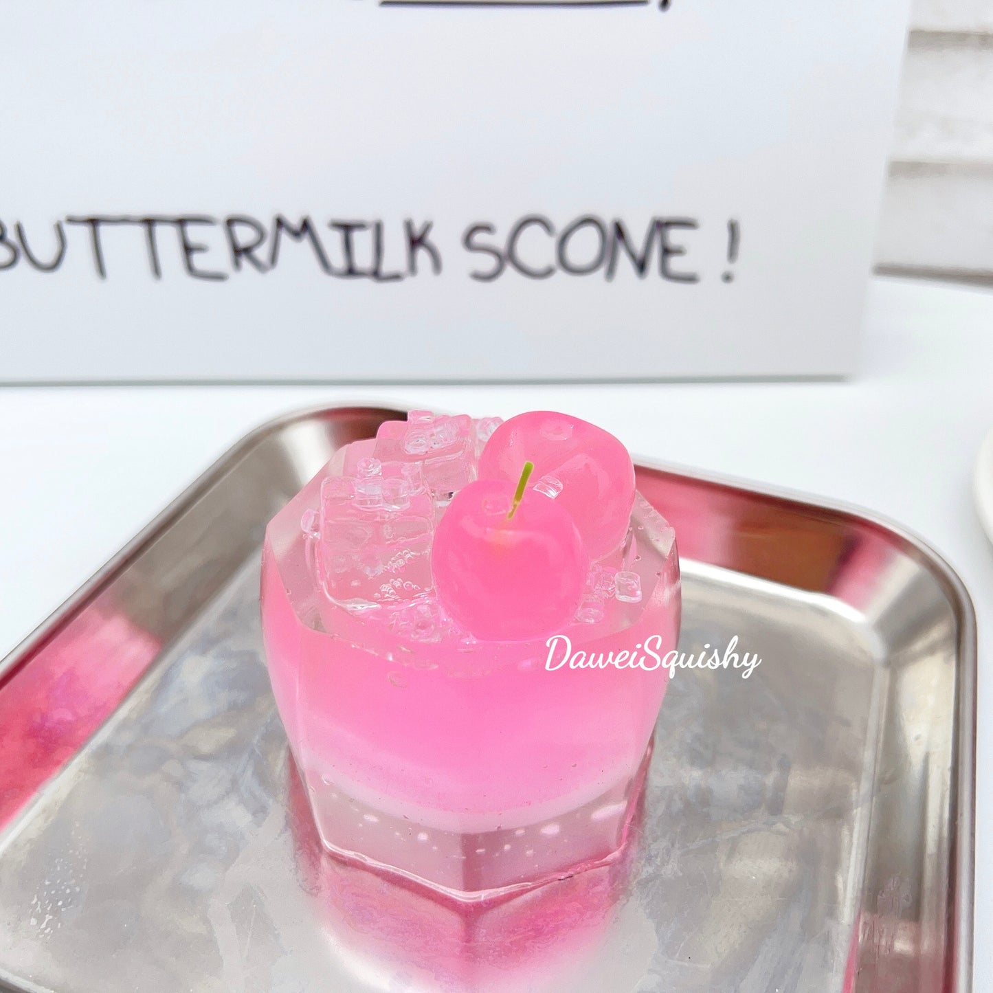 CHERRY SMOOTHIE SQUISHY CUP