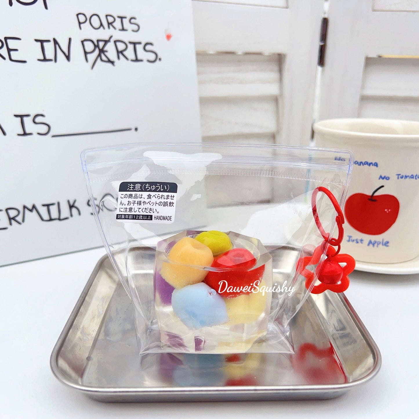TINNED FRUIT SQUISHY CUP