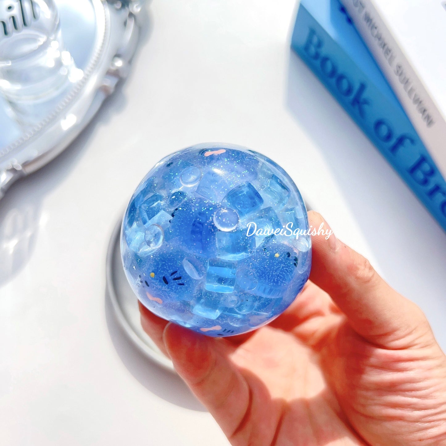 HK BLUE BUBBLE DRINK STRESS BALLE