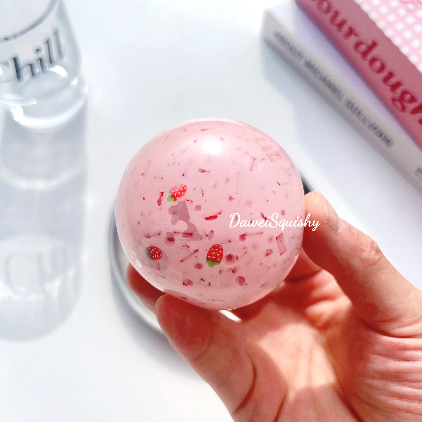 STRAWBERRY SMOOTHIE STRESS BALL