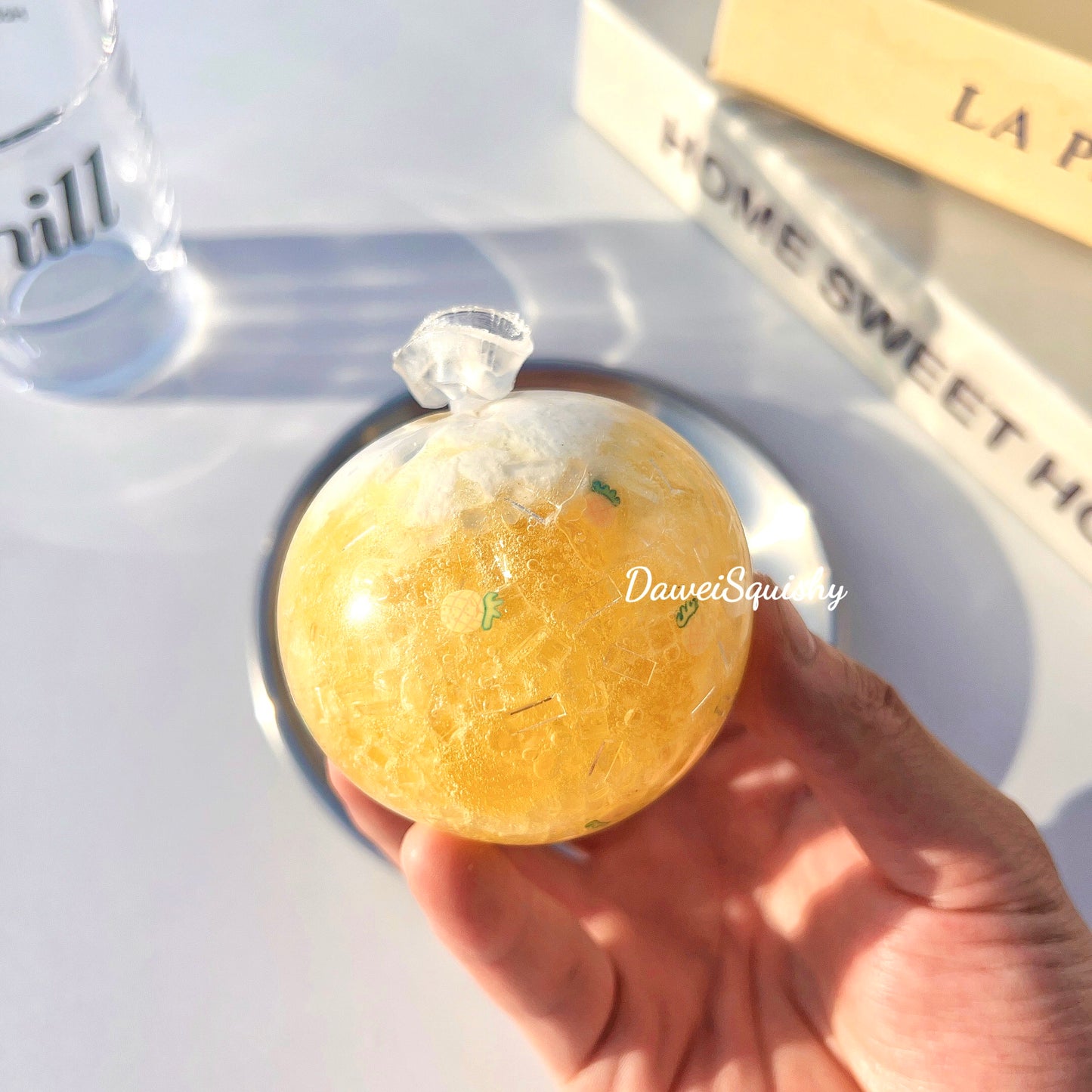 ICECREAM FLOAT PINEAPPLE SMOOTHIE STRESS BALL