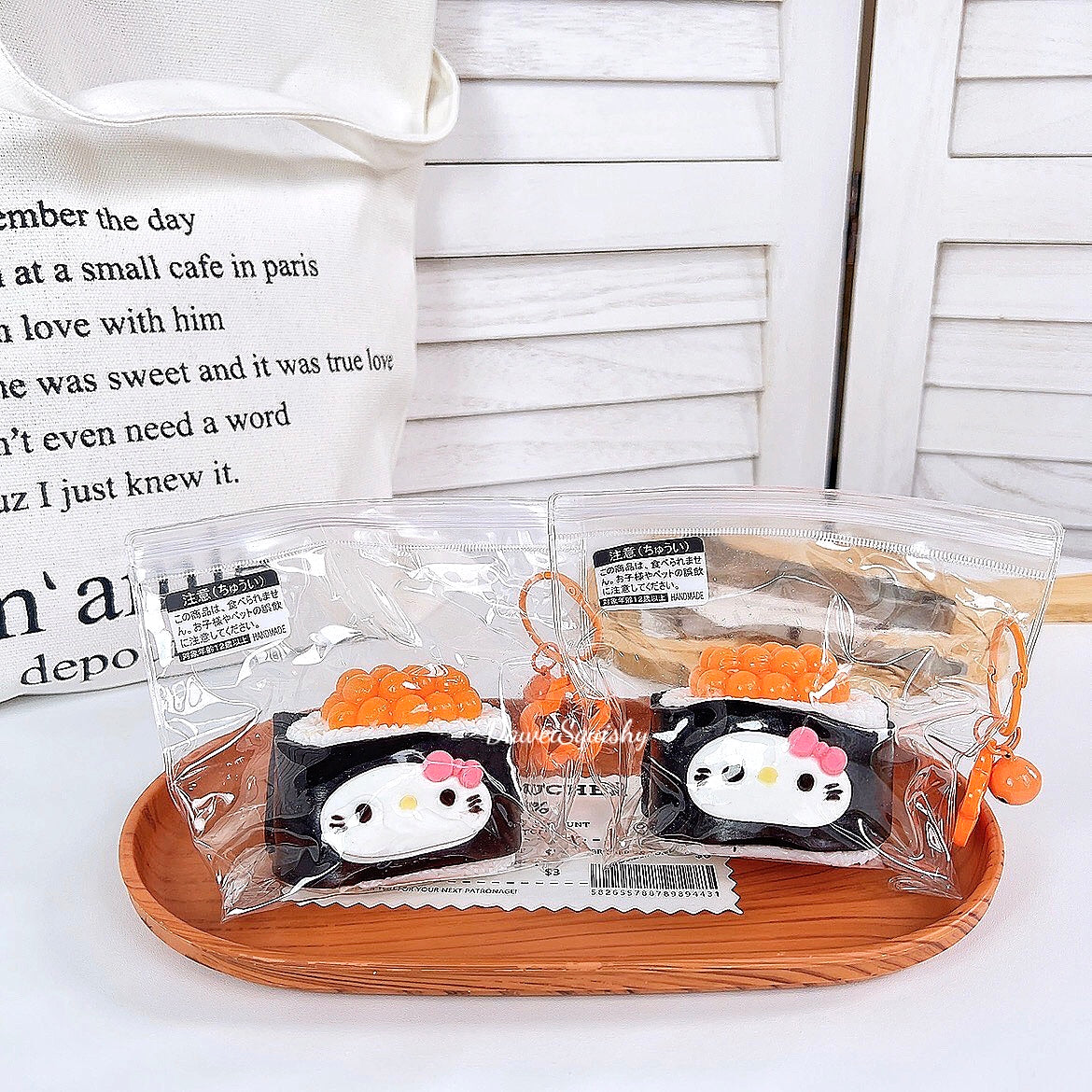 YUM HK CAVIAR SUSHI TABA SQUISHY TOY