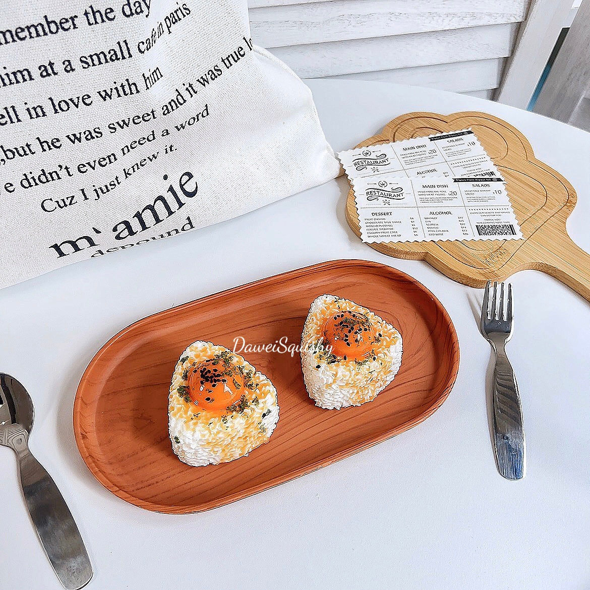 EGG YOLK RICE BALL TABA SQUISHY