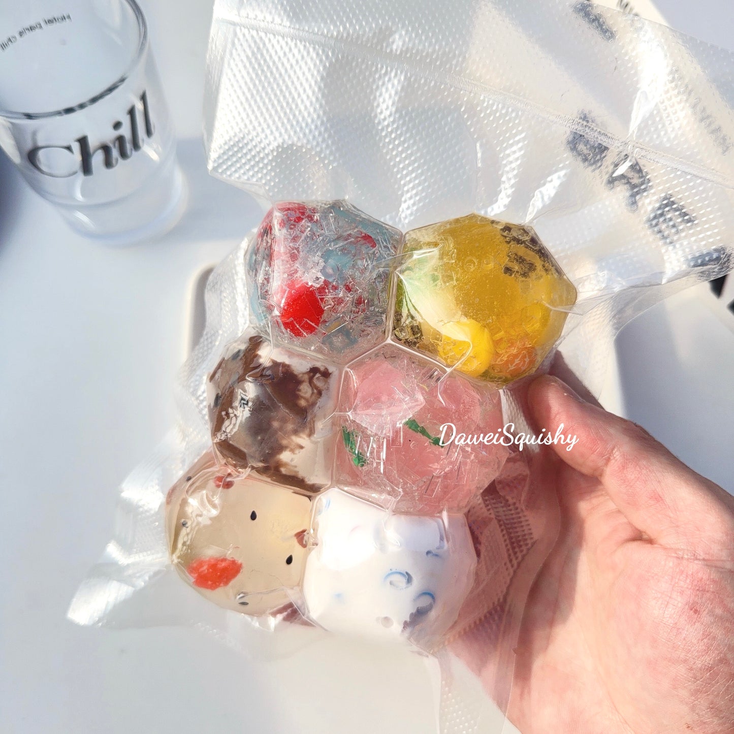 MINI SAMPLE SET STRESS BALL VERSION2