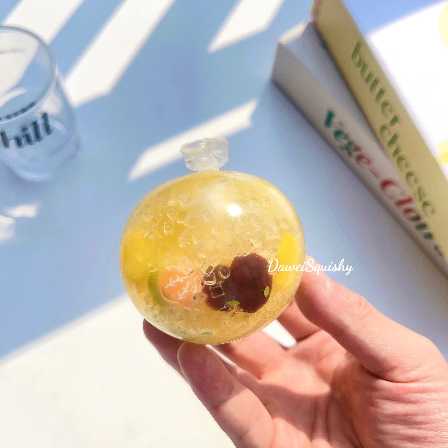 PLUM & PINEAPPLE ICE STRESS BALL
