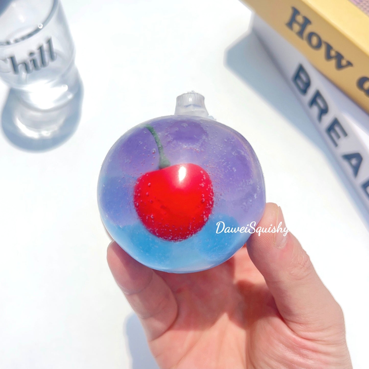 CHERRY MINT BUBBLE WATER STRESS BALL