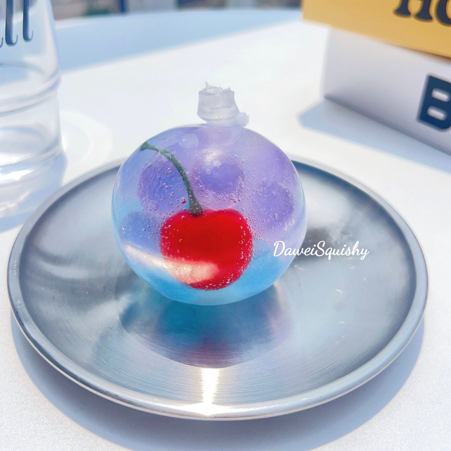 CHERRY MINT BUBBLE WATER STRESS BALL
