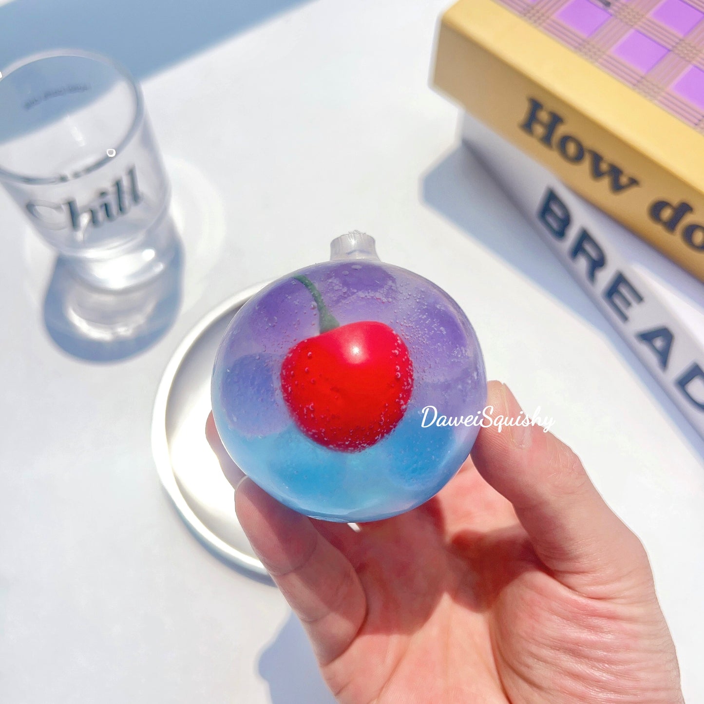 CHERRY MINT BUBBLE WATER STRESS BALL