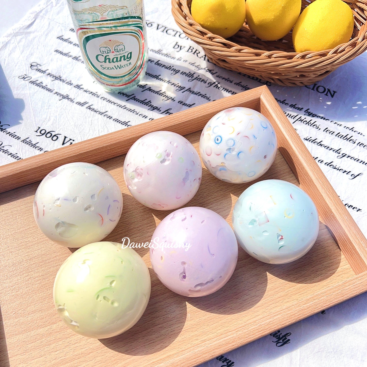 THICK CREAM YOGURT SERIES STRESS BALL