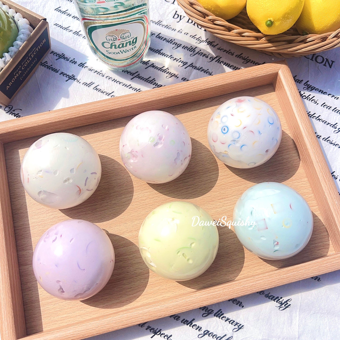 THICK CREAM YOGURT SERIES STRESS BALL