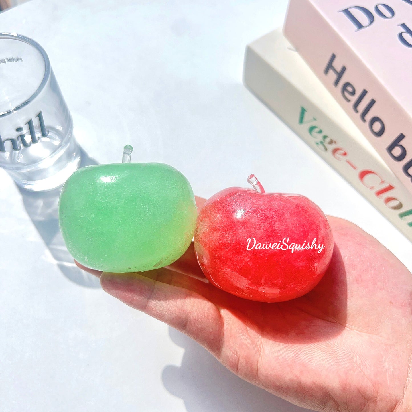 SHAVED ICE APPLE STRESS BALL