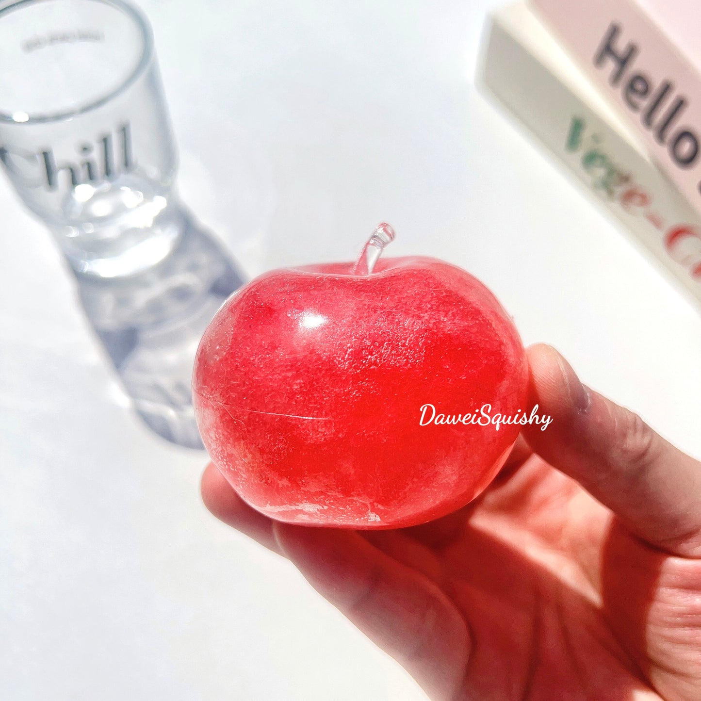 SHAVED ICE APPLE STRESS BALL