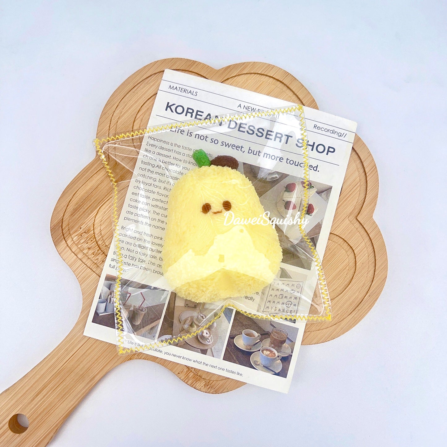 FLUFFY PEAR TABA SQUISHY TOY