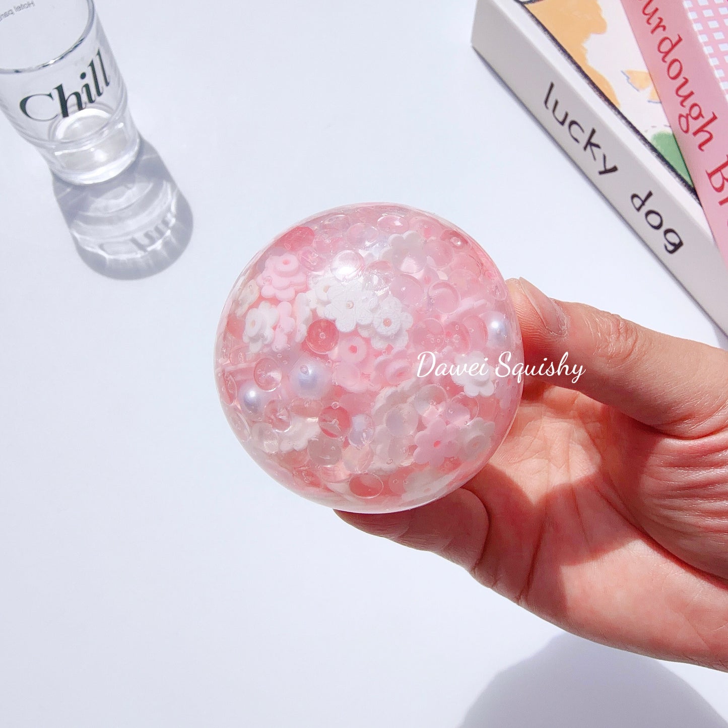 GEL-FEEL PEARL PETAL DREAM STRESS BALL