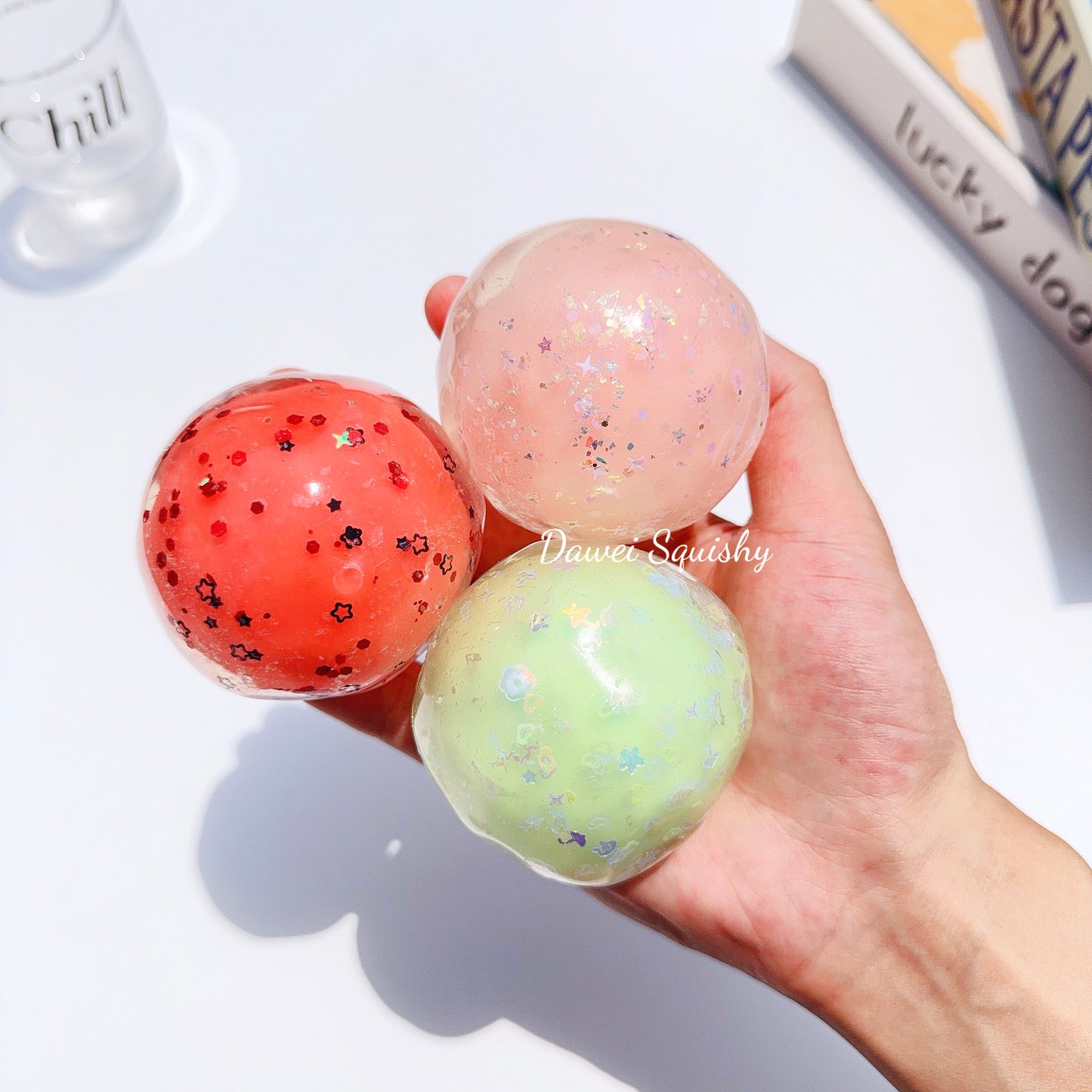 VASELINE FEELING GLITTER CRISPY BALL