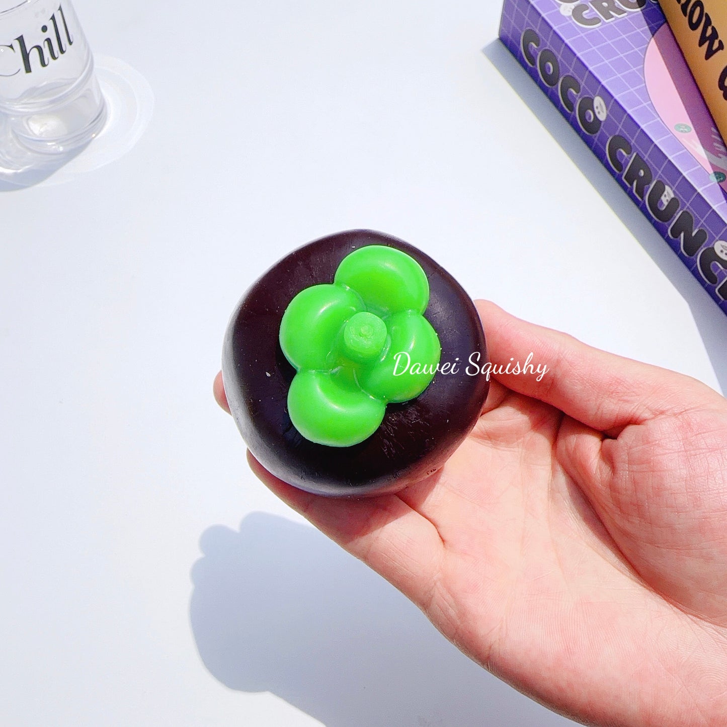 2 VERSIONS MANGOSTEEN SQUEEZE TOY