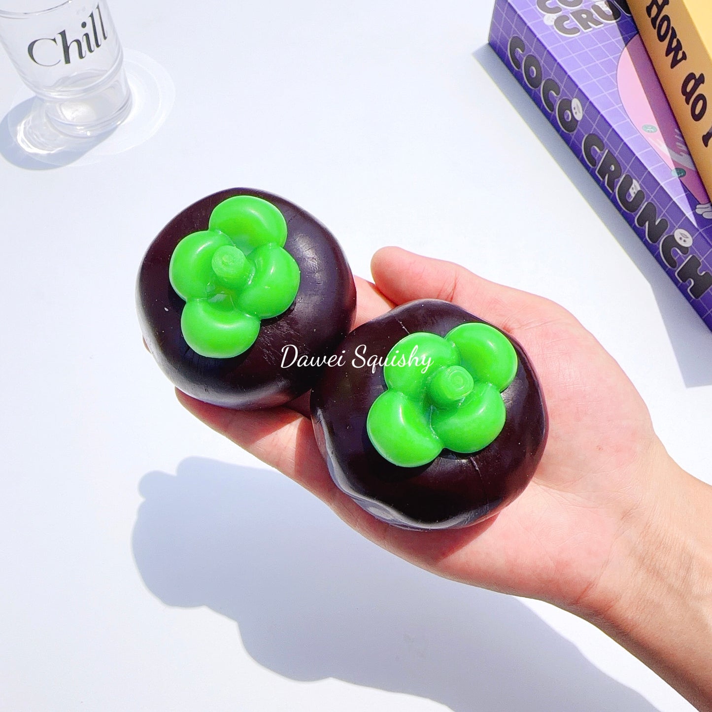 2 VERSIONS MANGOSTEEN SQUEEZE TOY
