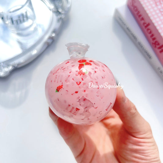 STRAWBERRY SMOOTHIE STRESS BALL
