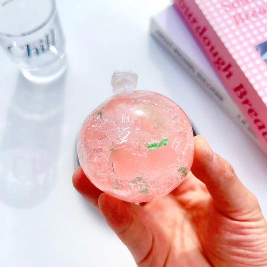 PEACH SPARKLING WATER STRESS BALL