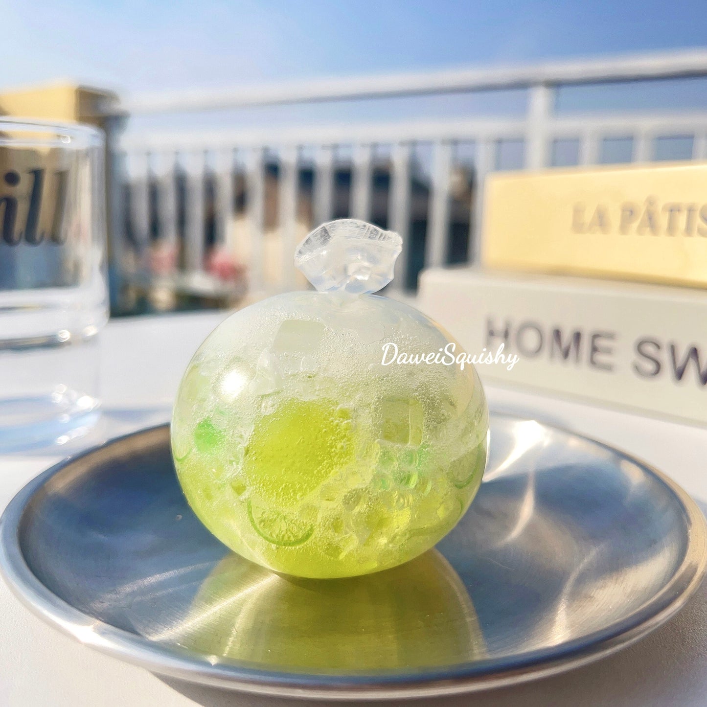 LIME COCONUT GEL STRESS BALL
