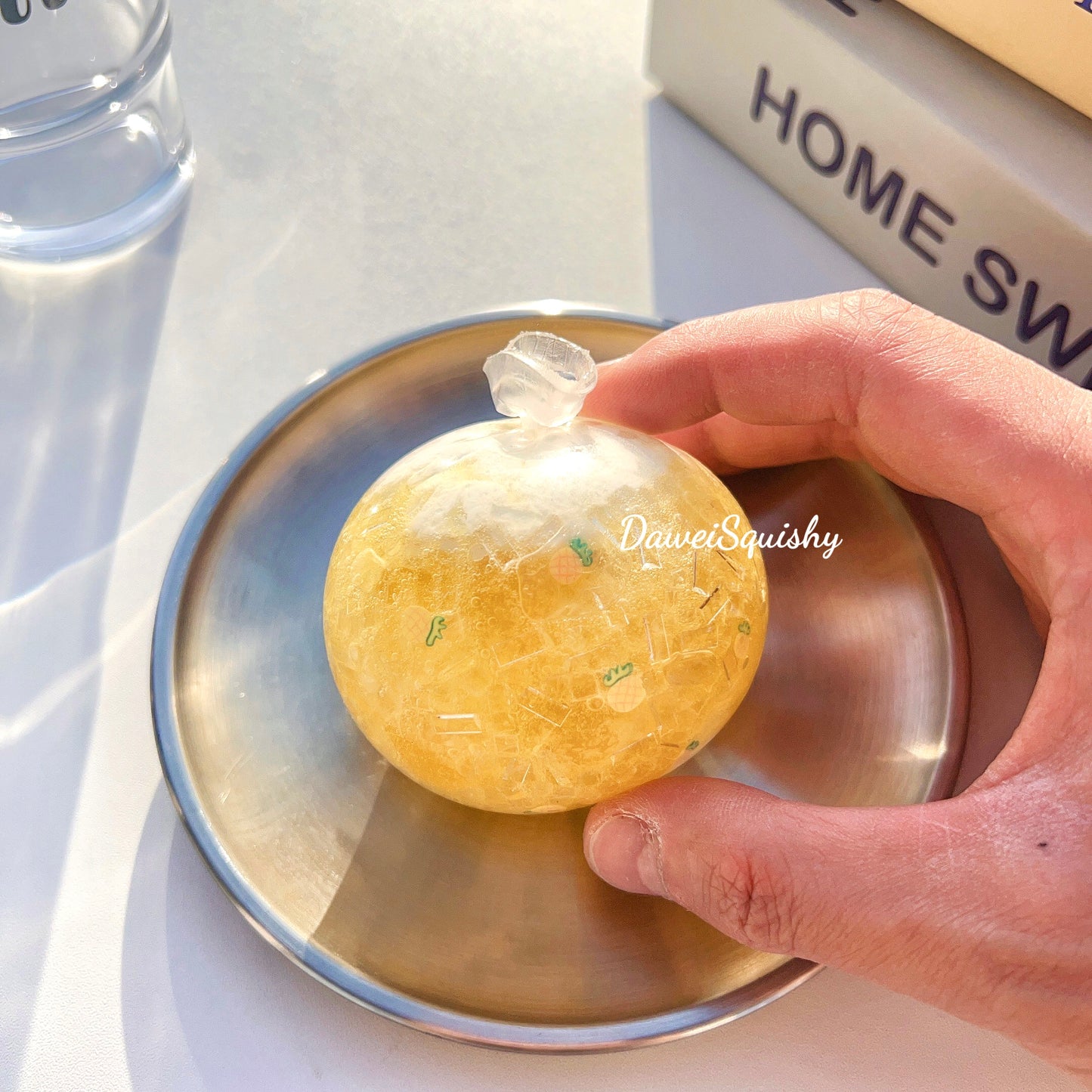 ICECREAM FLOAT PINEAPPLE SMOOTHIE STRESS BALL