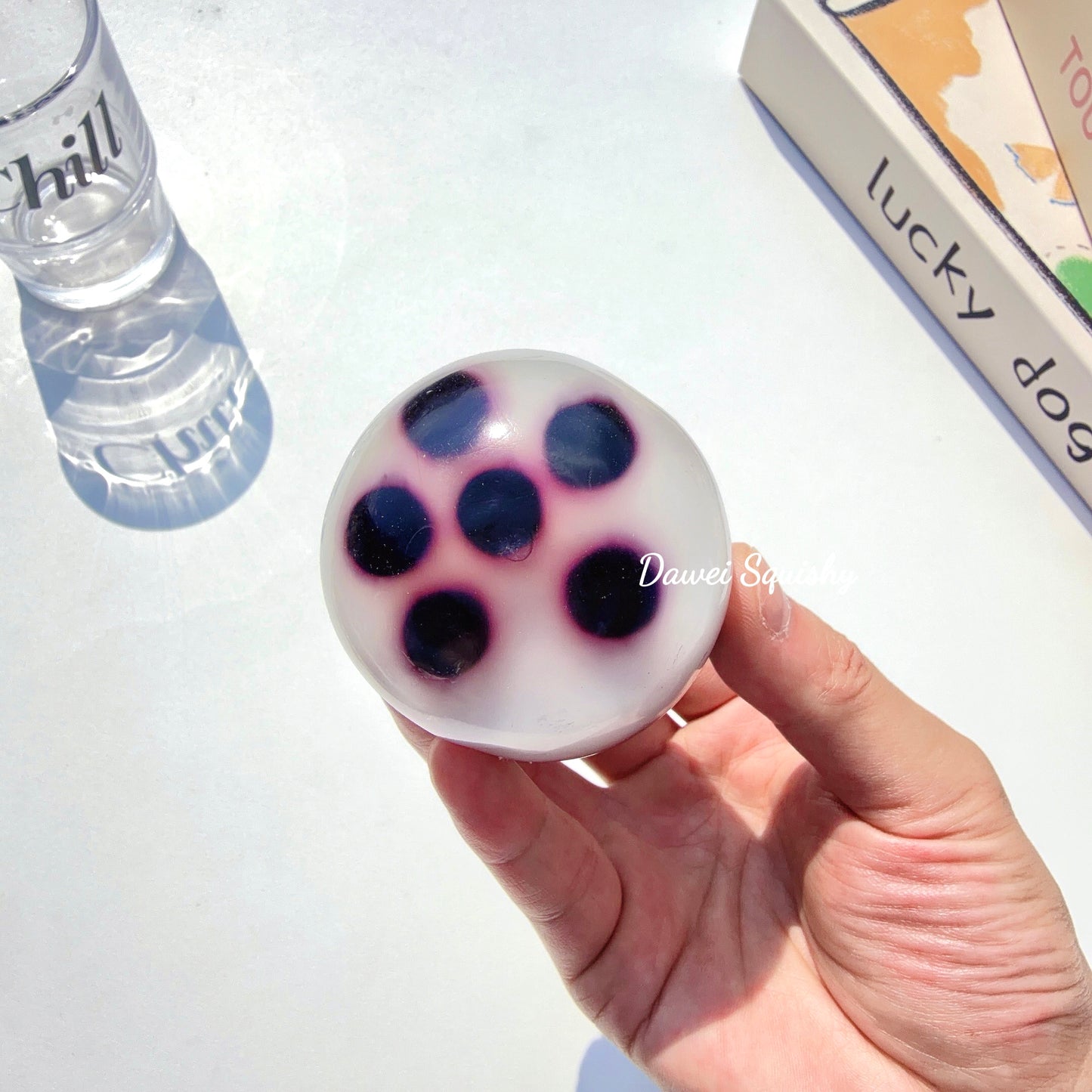 COCONUT OIL BOBA TEA STRESS BALL