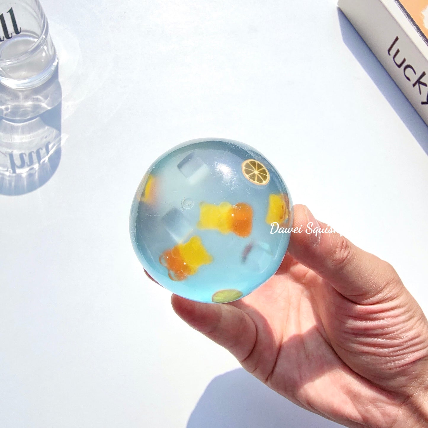 COCONUT OIL BEAR FIZZ STRESS BALL