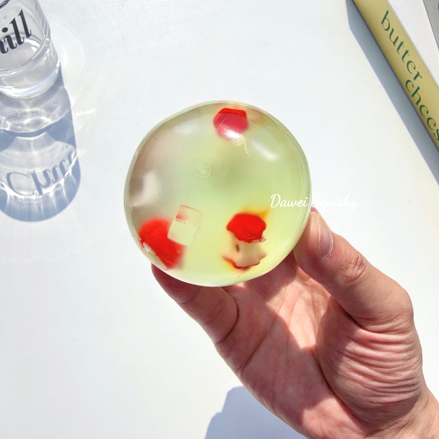 COCONUT OIL APPLE SODA STRESS BALL