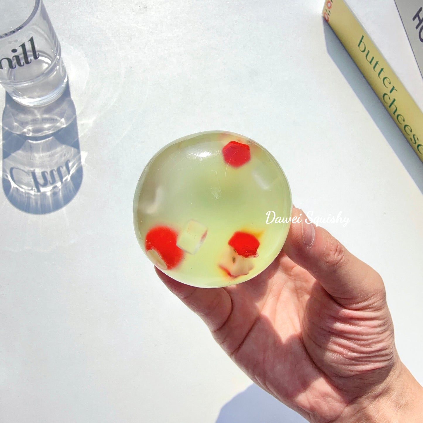 COCONUT OIL APPLE SODA STRESS BALL