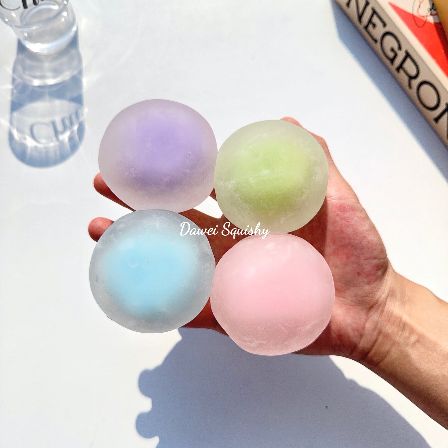 ICE RIND MOCHI COCONUT OIL STRESS BALL