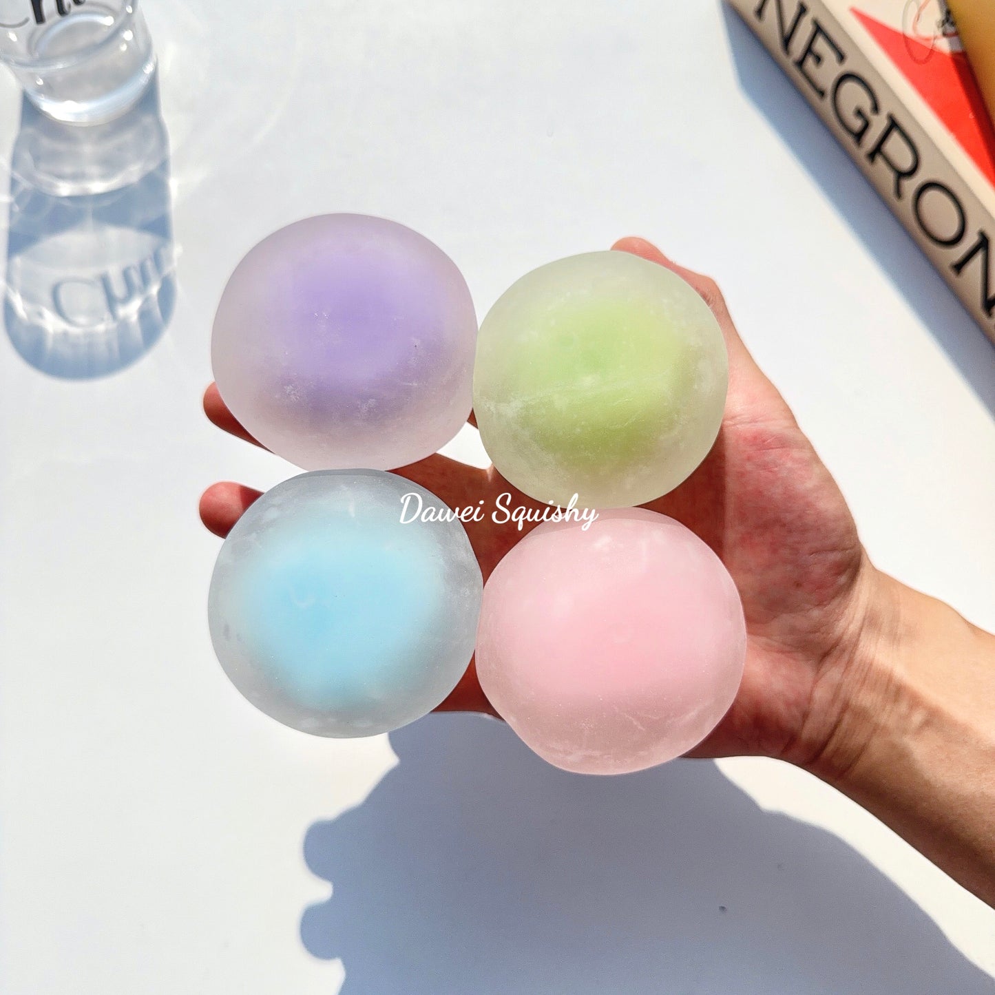 ICE RIND MOCHI COCONUT OIL STRESS BALL