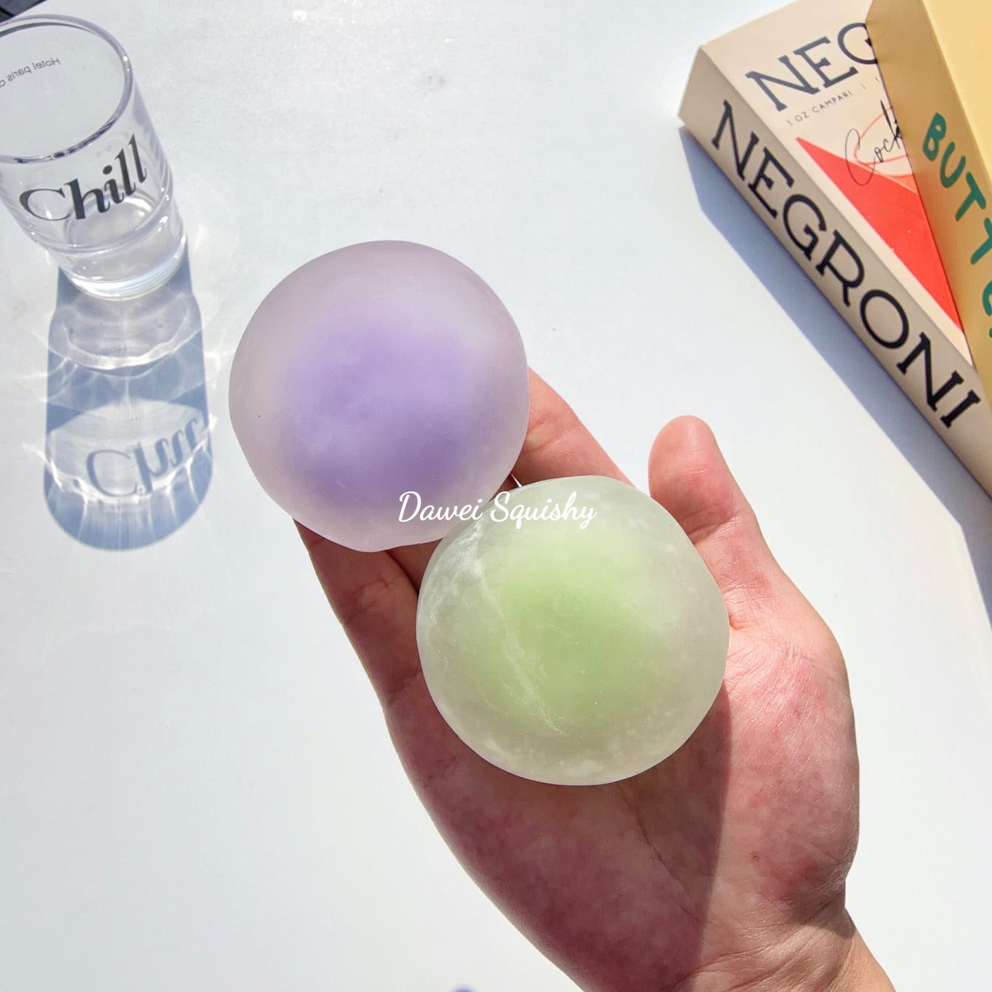ICE RIND MOCHI COCONUT OIL STRESS BALL