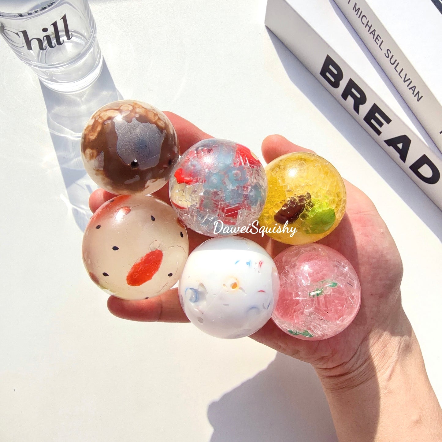 MINI SAMPLE SET STRESS BALL VERSION2