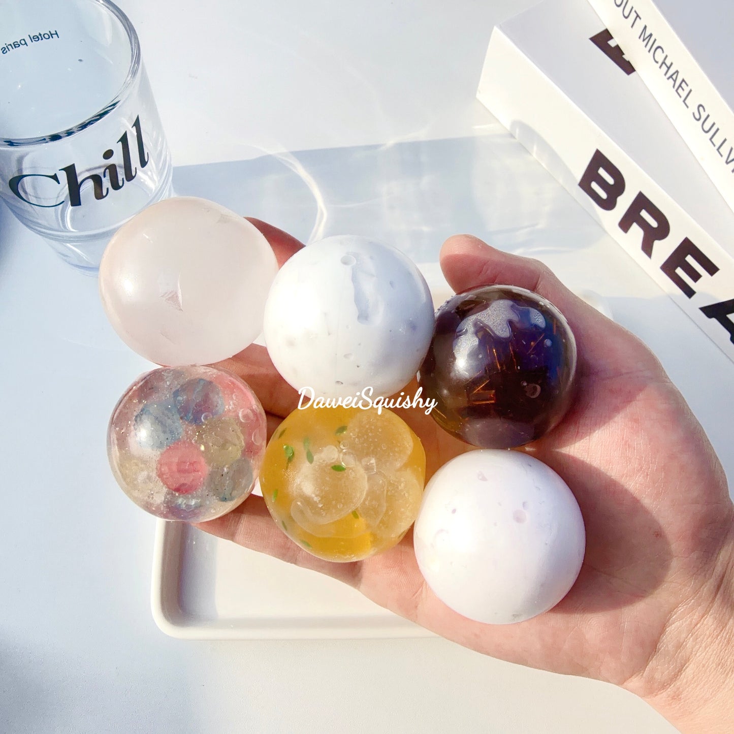 MINI SAMPLE SET STRESS BALL VERSION1