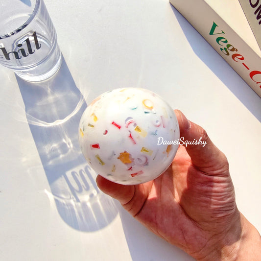 CHRISTMAS ICICLE STAR STRESS BALL