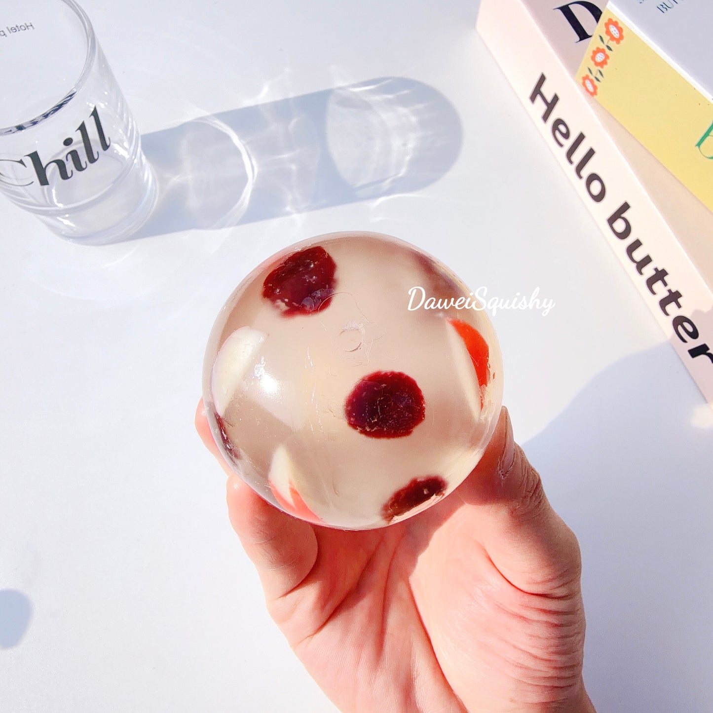 COCONUT OIL PLUM APPLE STRESS BALL