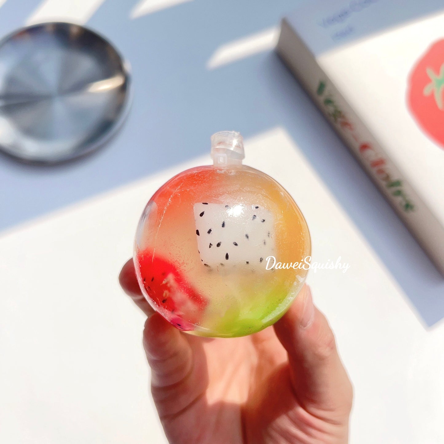 COCONUT OIL FRUIT STRESS BALL