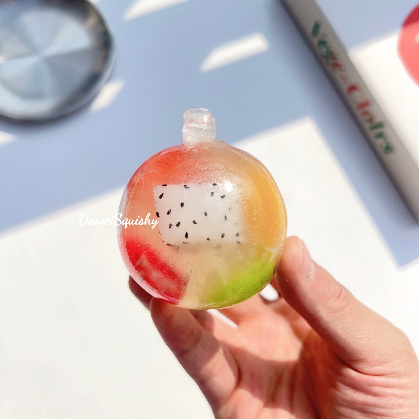 COCONUT OIL FRUIT STRESS BALL