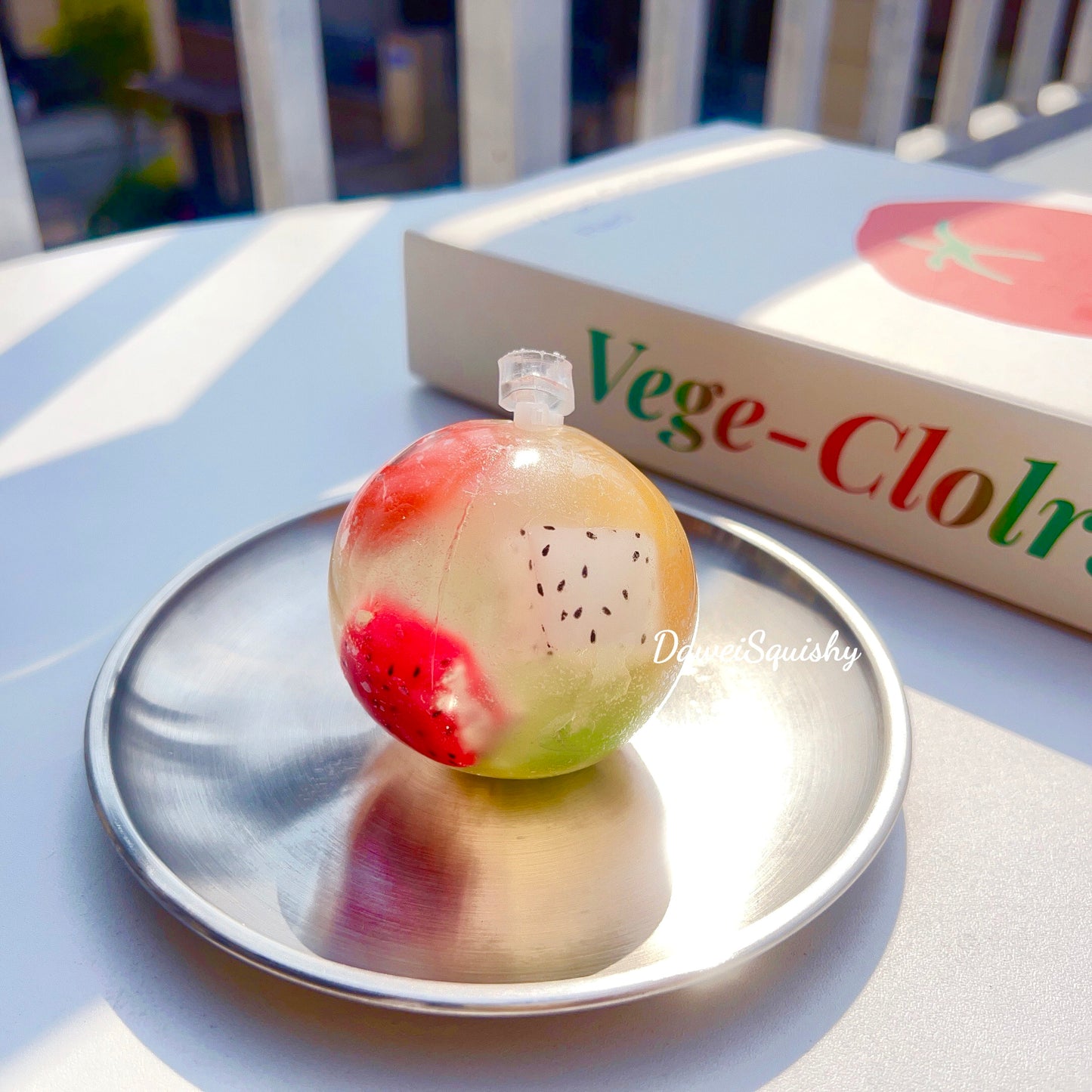 COCONUT OIL FRUIT STRESS BALL