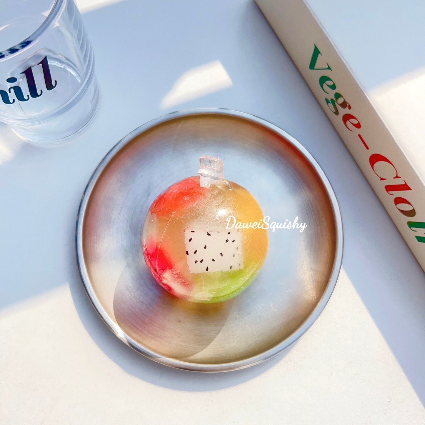 COCONUT OIL FRUIT STRESS BALL